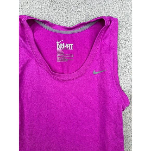 Nike dri fit fushia Tank Top size small - Picture 2 of 4